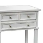 Telefonní stolek se 3 zásuvkami a policí Made in Italy - Culsu Viadurini