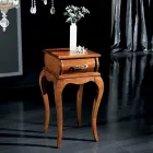 Stojan na telefon v klasickém stylu ze dřeva Made in Italy - Hastings Viadurini