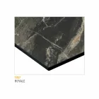 Kulatý konferenční stolek s deskou HPL Made in Italy - Mina Viadurini