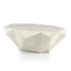 Vnitřní tvarovaný konferenční stolek z fosilního kamene s různými povrchovými úpravami - sluchátka Viadurini