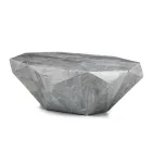 Vnitřní tvarovaný konferenční stolek z fosilního kamene s různými povrchovými úpravami - sluchátka Viadurini