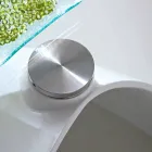 Konferenční stolek se skleněnou deskou se sítotiskem Made in Italy - Campari Viadurini