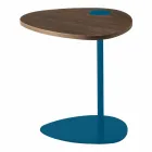 Konferenční stolek do obývacího pokoje z kovu a dřeva, luxusní design - Yassine Viadurini