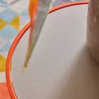 Kulatý konferenční stolek do moderního obývacího pokoje z barevného kovu Made in Italy - Raphael Viadurini