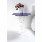 Lavender Kulatý stůl 50 cm Janis moderní design, vyrobeno v Itálii Viadurini