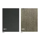 Transformovatelný konferenční stolek s dřevěnou deskou a kovovou základnou vyroben v Itálii - broskev Viadurini