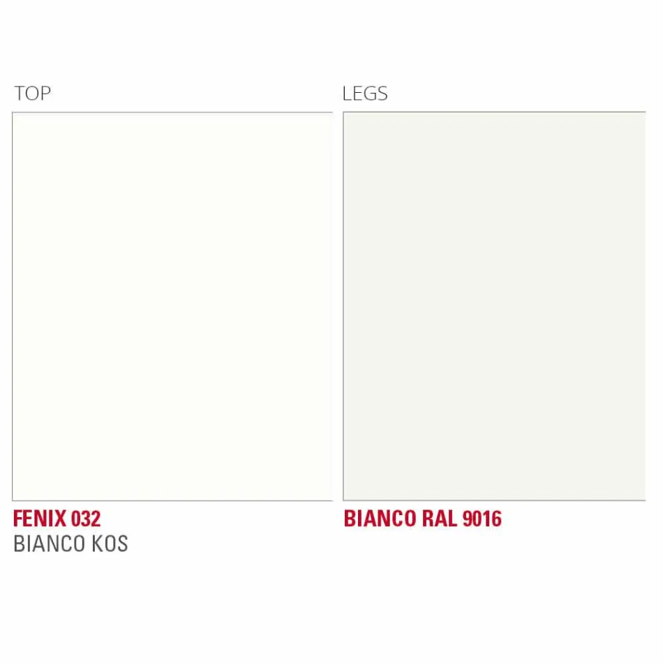 Konferenční stolek do obývacího pokoje v provedení Fenix a Metal vyrobený v Itálii - Chiano Viadurini