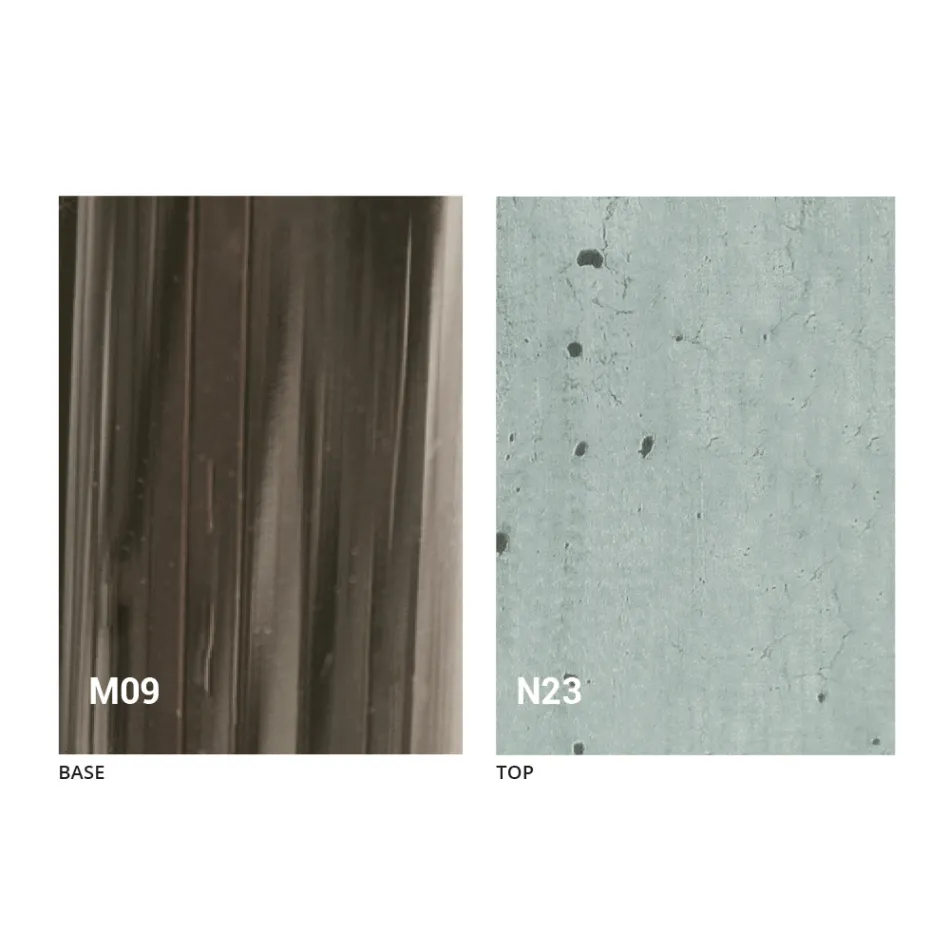 Transformace konferenčního stolku ze dřeva a černého kovu vyrobené v Itálii - Niverio Viadurini