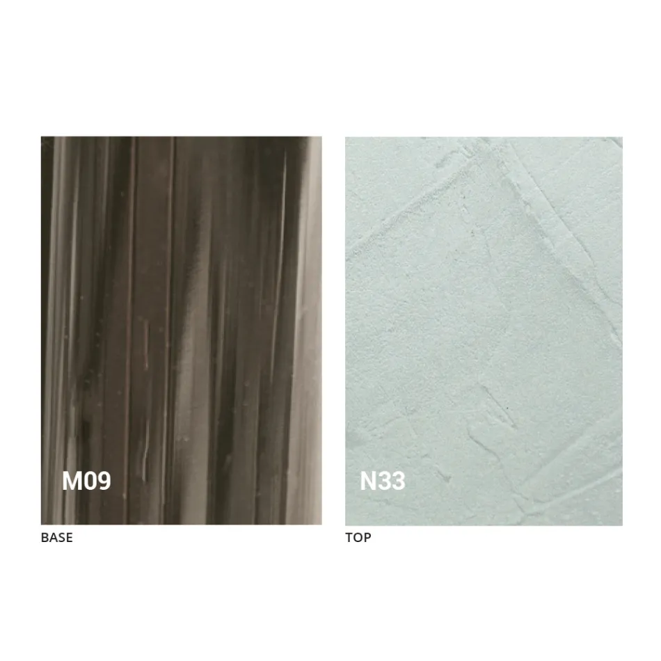 Transformace konferenčního stolku ze dřeva a černého kovu vyrobené v Itálii - Niverio Viadurini