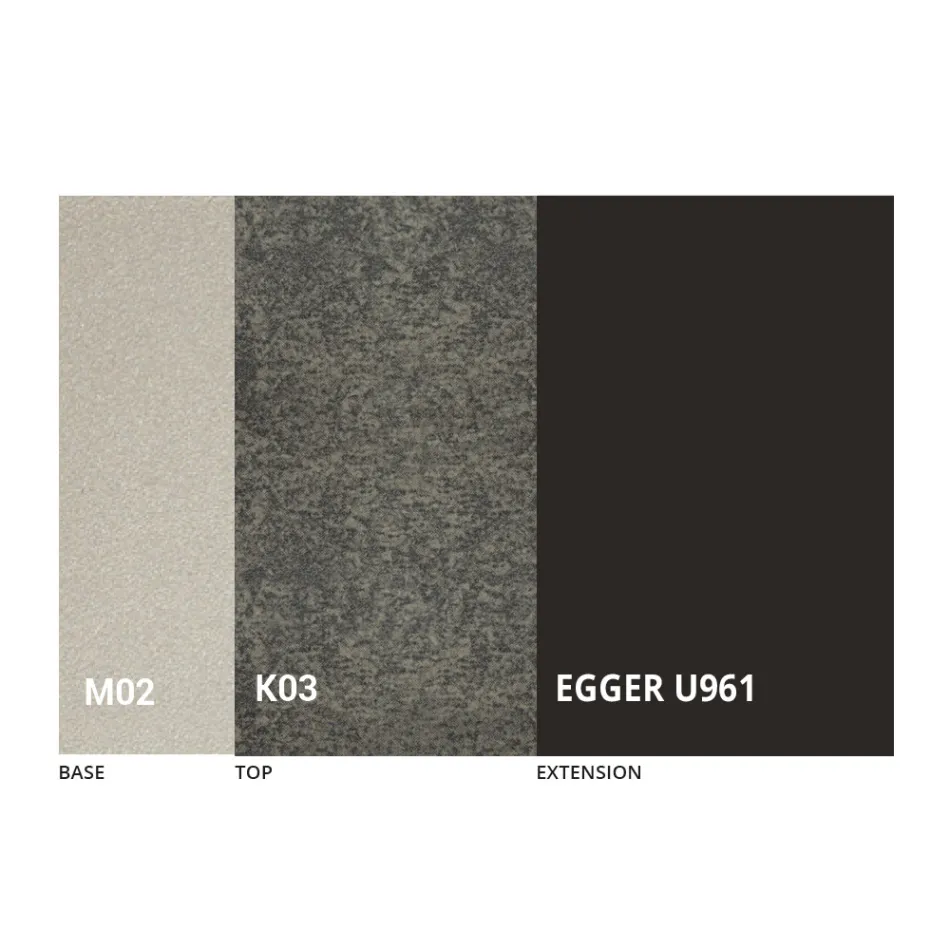 Transformovatelný konferenční stolek v kovovém a keramickém designu Made in Italy - Saturn Viadurini