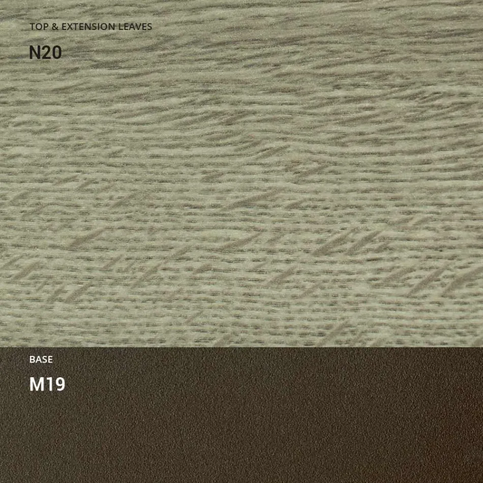 Transformovatelný konferenční stolek v dřevěném jídelním stole Made in Italy - Aikido Viadurini