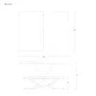 Transformovatelný konferenční stolek v dřevěném jídelním stole Made in Italy - Aikido Viadurini