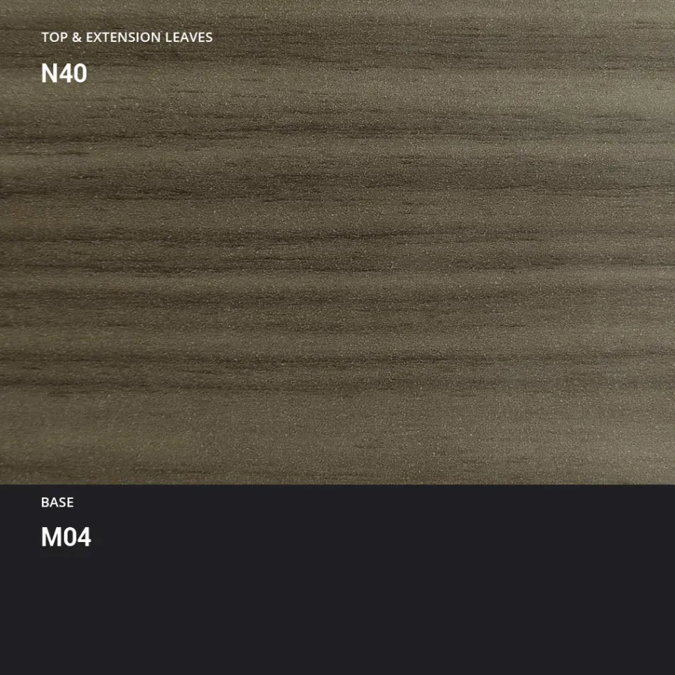 Transformovatelný konferenční stolek v dřevěném jídelním stole Made in Italy - Polar Viadurini