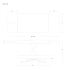 Transformovatelný konferenční stolek z kovu a dřeva vyrobený v Itálii - Polaris Viadurini