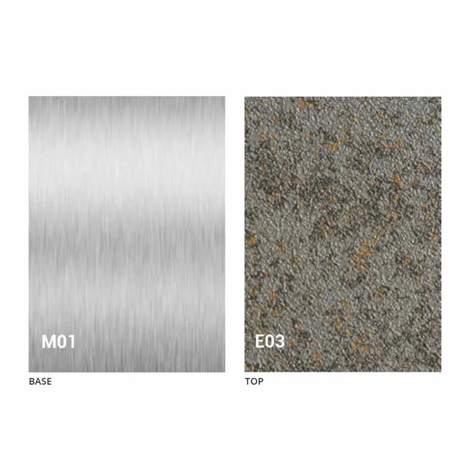 Moderní transformovatelný konferenční stolek s maltovou deskou vyrobený v Itálii - Salomon Viadurini