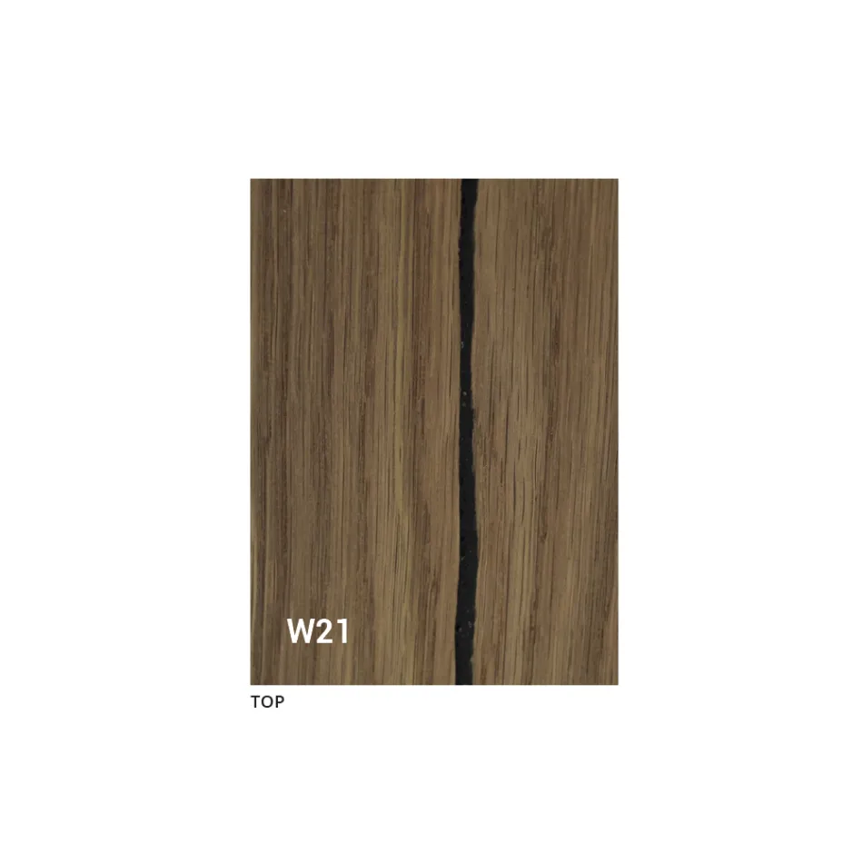 Moderní transformovatelný konferenční stolek ze dřeva a kovu, vyrobený v Itálii - Spirit Viadurini