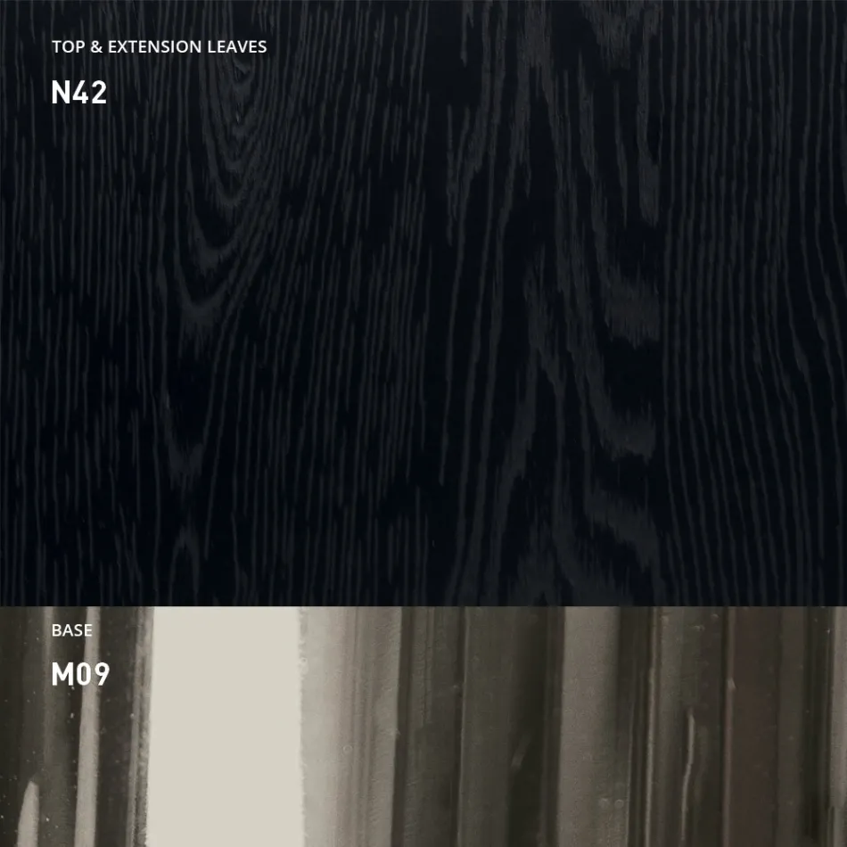 Moderní transformovatelný konferenční stolek z kovu a dřeva vyrobený v Itálii - vesmír Viadurini