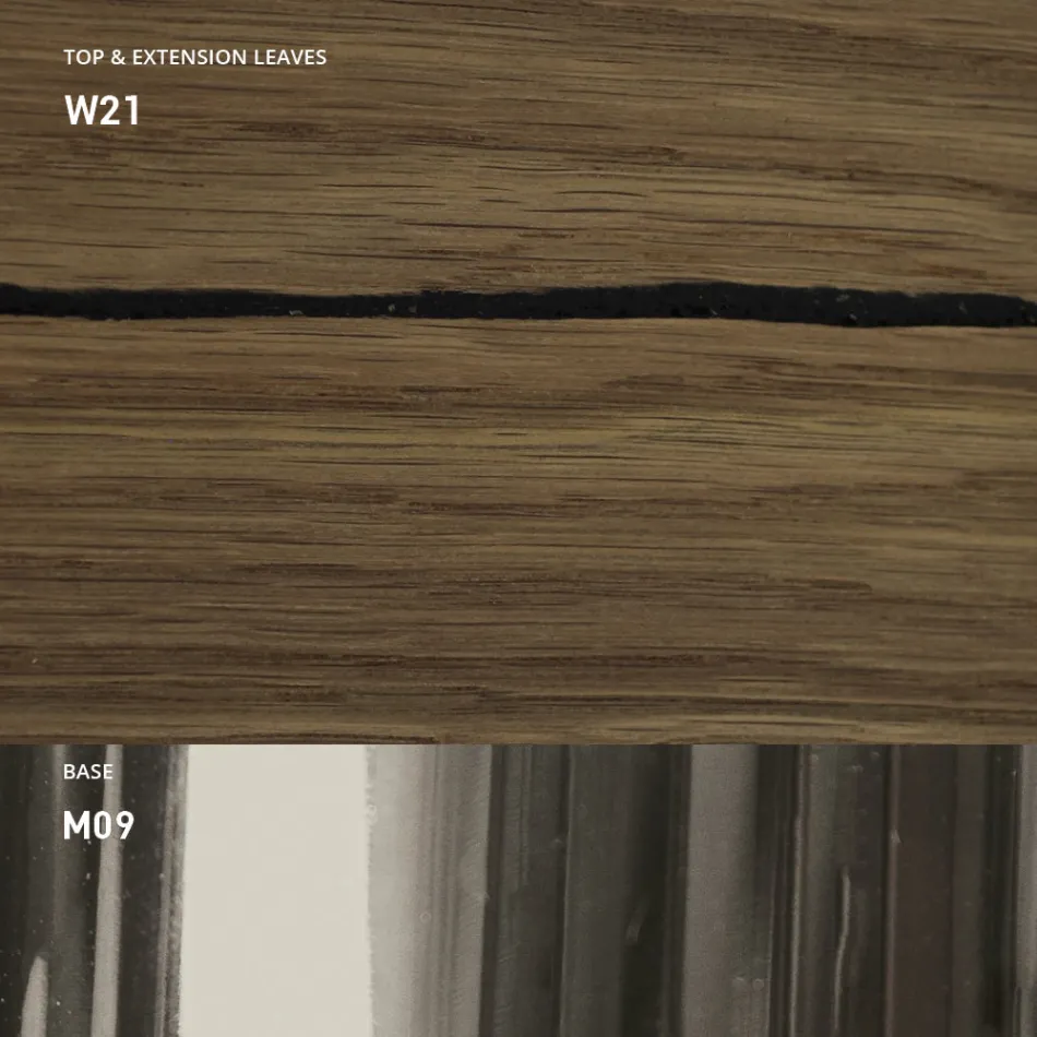 Moderní transformovatelný konferenční stolek z kovu a dřeva vyrobený v Itálii - vesmír Viadurini