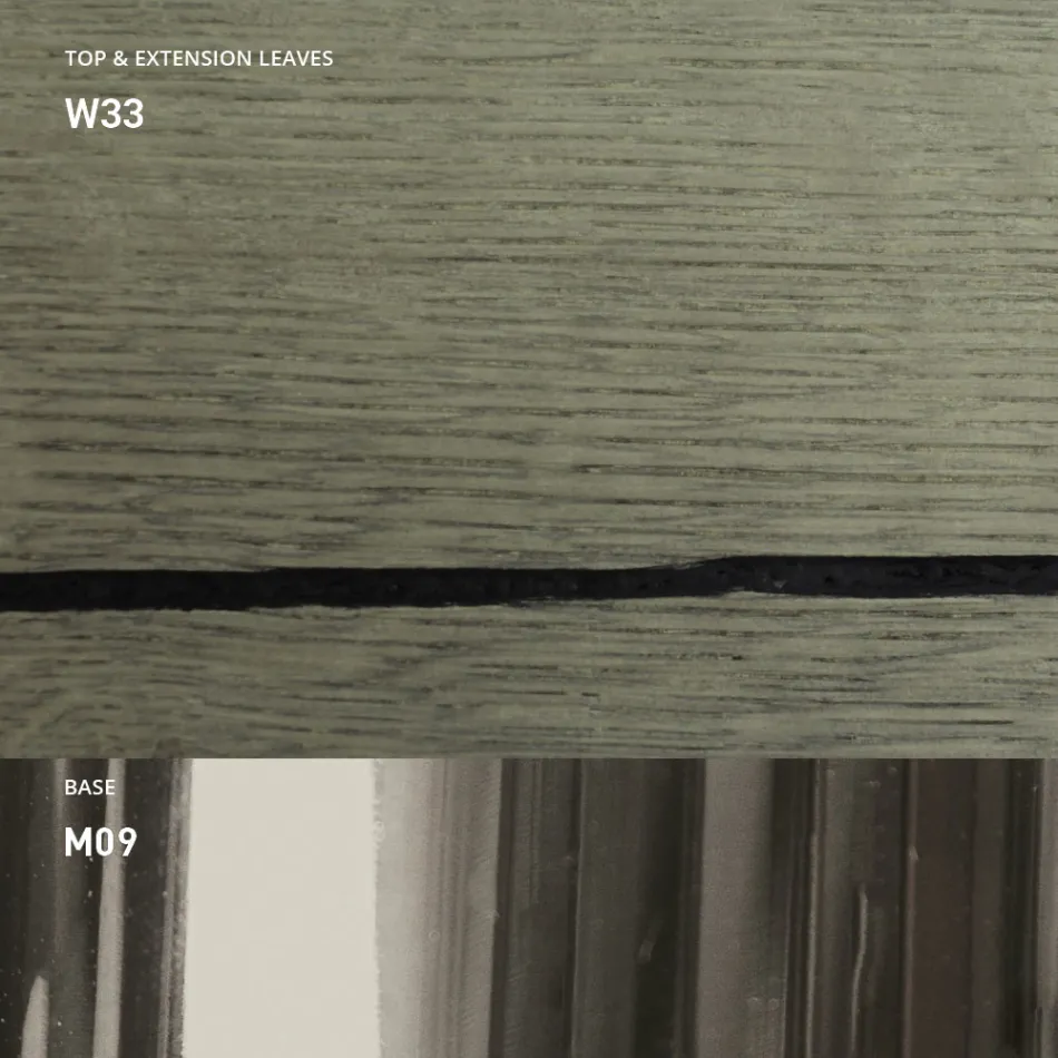 Moderní transformovatelný konferenční stolek z kovu a dřeva vyrobený v Itálii - vesmír Viadurini