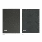 Moderní transformovatelný konferenční stolek z grafitové kovové a dřevěné desky - Sistocle Viadurini