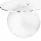 transparent tabulkové L90xH40xP48 cm Bolly moderní design, vyrobeno v Itálii Viadurini