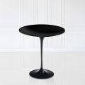 Konferenční stolek Tulip Eero Saarinen s deskou z černého tekutého laminátu H 52 Made in Italy - Scarlet