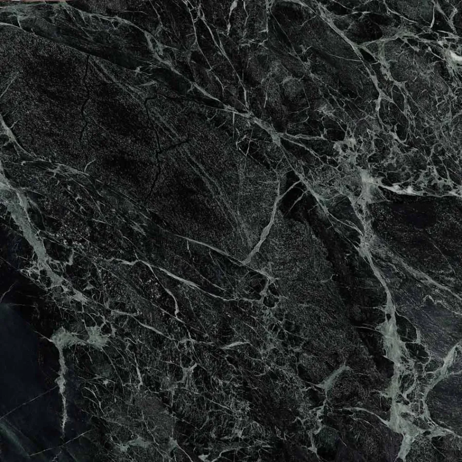 Konferenční stolek Tulip Saarinen H 41 s mramorovou deskou Verde Alpi Made in Italy Viadurini