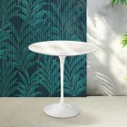 Konferenční stolek Saarinen Tulip V 52 cm, keramika Florim Calacatta Gold Gloss - Scarlet Viadurini