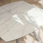 Rozkládací sudový stůl na 170 cm z vrstveného HPL - Convivio Viadurini