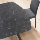 Rozkládací sudový stůl na 170 cm z vrstveného HPL - Convivio Viadurini