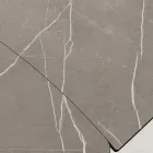 Rozkládací sudový stůl na 240 nebo 280 cm z HPL a kovu - Současnost Viadurini