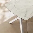 Rozkládací sudový stůl na 240 nebo 280 cm z vrstveného HPL - Dialogo Viadurini