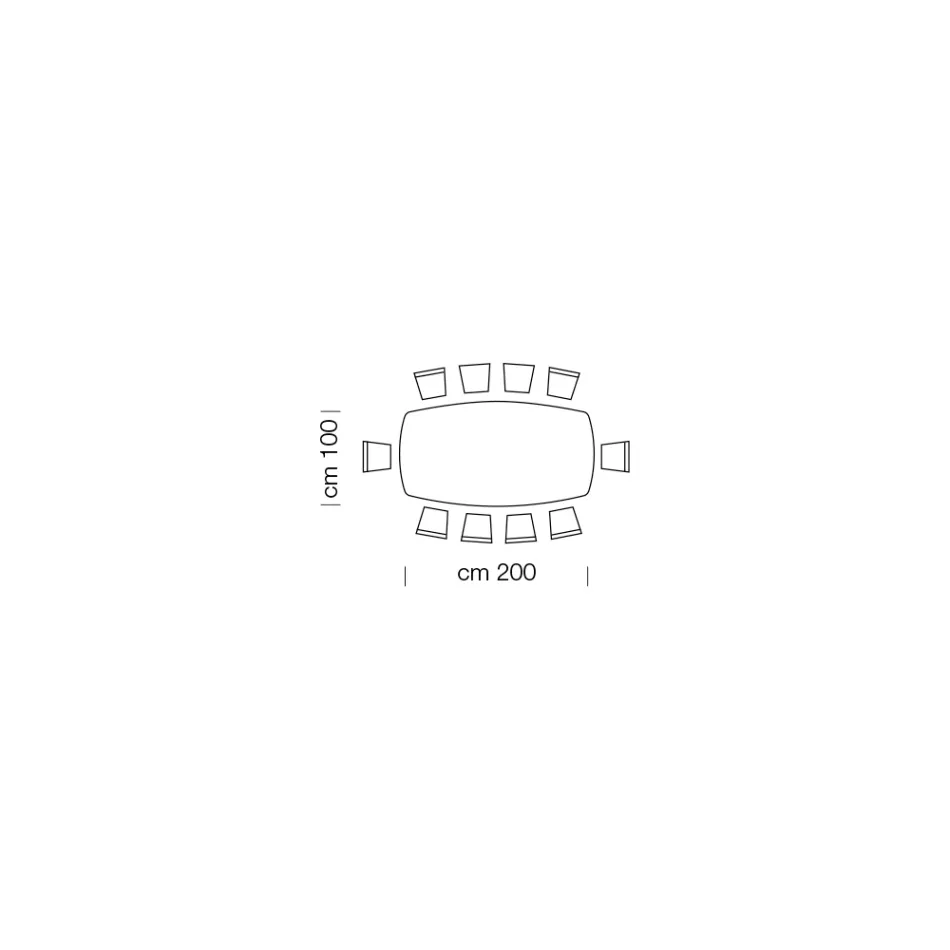 Moderní barelový stůl z keramiky a oceli z růžového zlata Made in Italy – Settimmio Viadurini