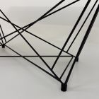 Moderní barel-Shaped stůl z hypermramoru a oceli Made in Italy – Ezzellino Viadurini