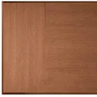 Rozkládací stůl 160/240x90 cm z ořechového dřeva a železa - Nodo Viadurini