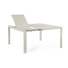 Rozkládací stůl na 149 cm z hliníku s práškovým nástřikem - potřeba Viadurini