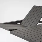 Rozkládací stůl na 149 cm z hliníku s práškovým nástřikem - potřeba Viadurini