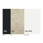 Rozkládací jídelní stůl na 2,8 m v keramických a kovových nohách - Paoluccio Viadurini