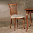 Rozkládací stůl na 200 cm se 4 židlemi ze dřeva Bassano Made in Italy – Jantar Viadurini