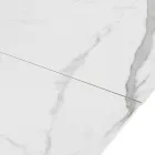 Rozkládací stůl na 200 cm z keramiky a oceli - Belone Viadurini