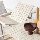 Rozkládací stůl na 240 cm z práškově lakovaného hliníku - barva Viadurini