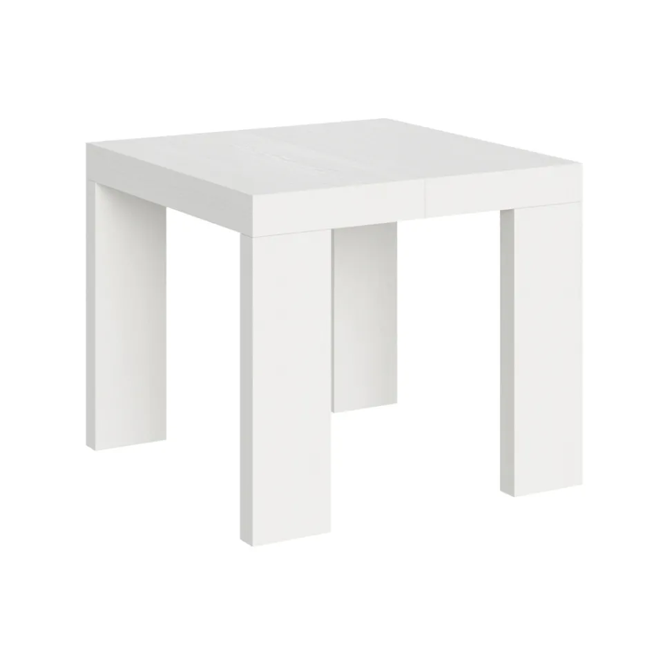 Rozkládací stůl na 246 cm z dřevěných mikročástic vyrobených v Itálii - strom Viadurini