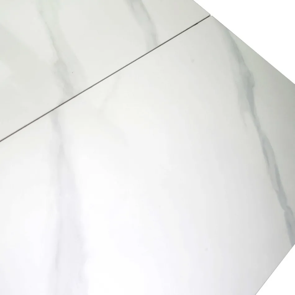 Rozkládací stůl 260 cm z kovu a syntetického kamene - Underwater Viadurini