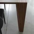 Rozkládací stůl na 265 cm z ořechového dřeva Canaletto Made in Italy - Orchidea Viadurini