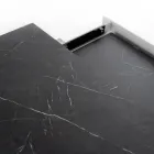 Rozkládací stůl na 270 cm s HPL deskou a hliníkovou podnoží - Villongo Viadurini