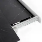 Rozkládací stůl na 270 cm s HPL deskou a hliníkovou podnoží - Villongo Viadurini