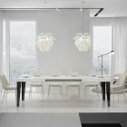 Rozkládací stůl na 284 cm v různých velikostech a povrchových úpravách Made in Italy - Beach Viadurini