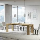 Rozkládací stůl na 440 cm z dřevěných mikročástic vyrobených v Itálii - strom Viadurini