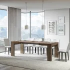 Rozkládací stůl na 440 cm z dřevěných mikročástic vyrobených v Itálii - strom Viadurini