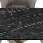 Rozkládací stůl se základnou a deskou v různých povrchových úpravách Made in Italy - Settimmio Viadurini